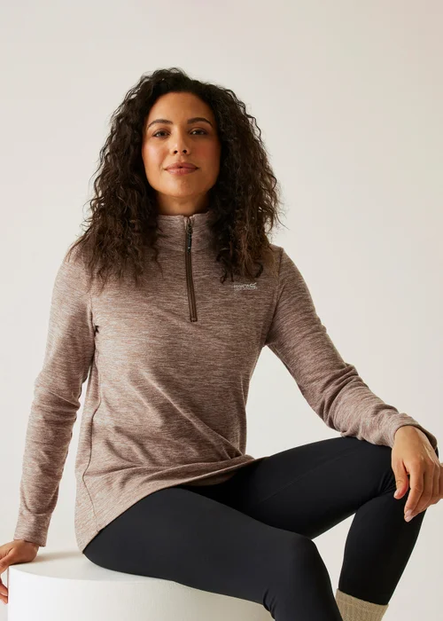 Regatta Mocha Women's Sweethart Marl Anti-Pill Fleece - 20 Image 3