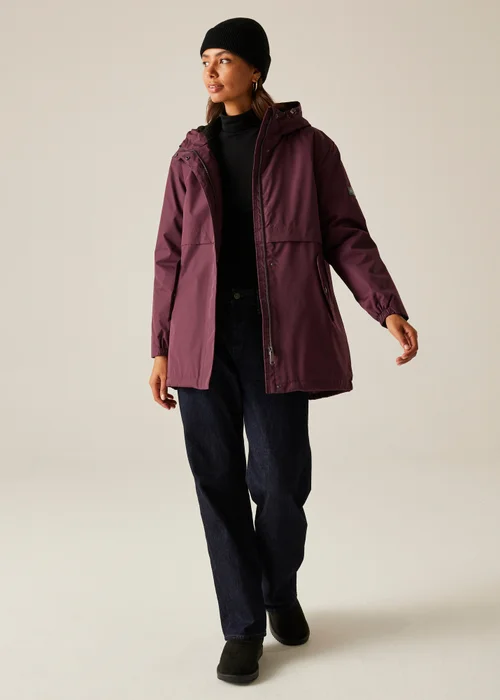 Regatta Aubergine Brielly Waterproof Jacket - 22 Image 3