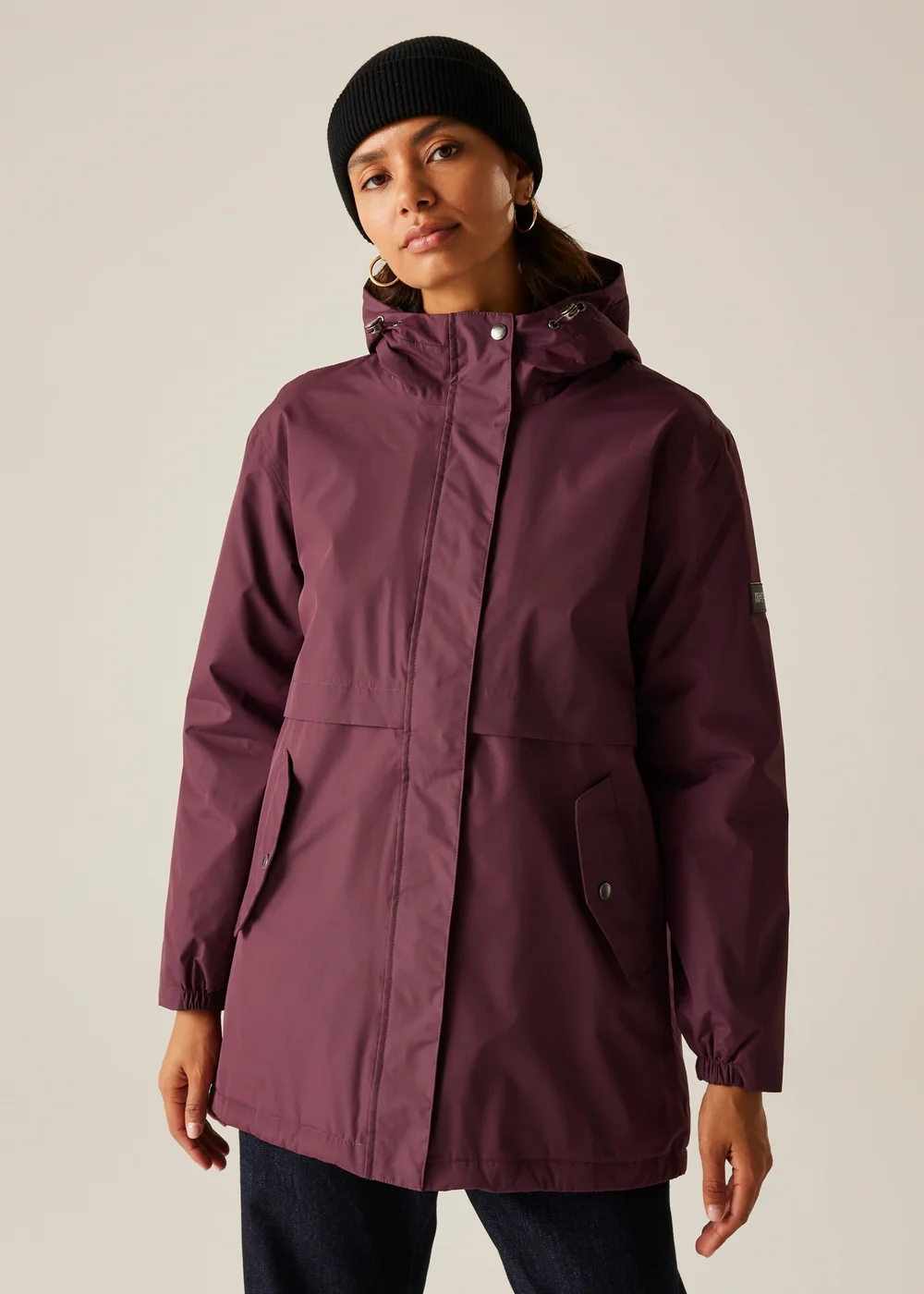 Regatta Aubergine Brielly Waterproof Jacket - 22 Image 1
