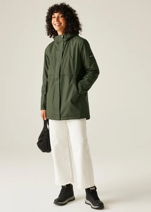 Regatta Khaki Brielly Waterproof Jacket - 24 Image 1