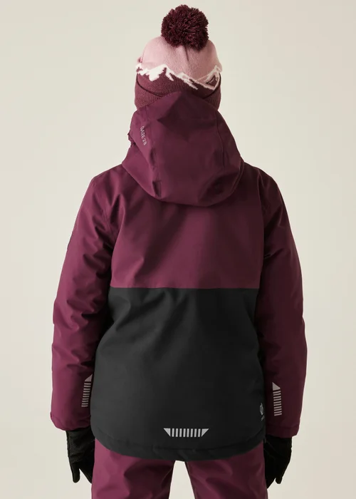 Dare2B Aubergine Kids' Send It! Jacket Waterproof Insulated Jacket (3-16yrs) - Age 5-6 Years Image 2
