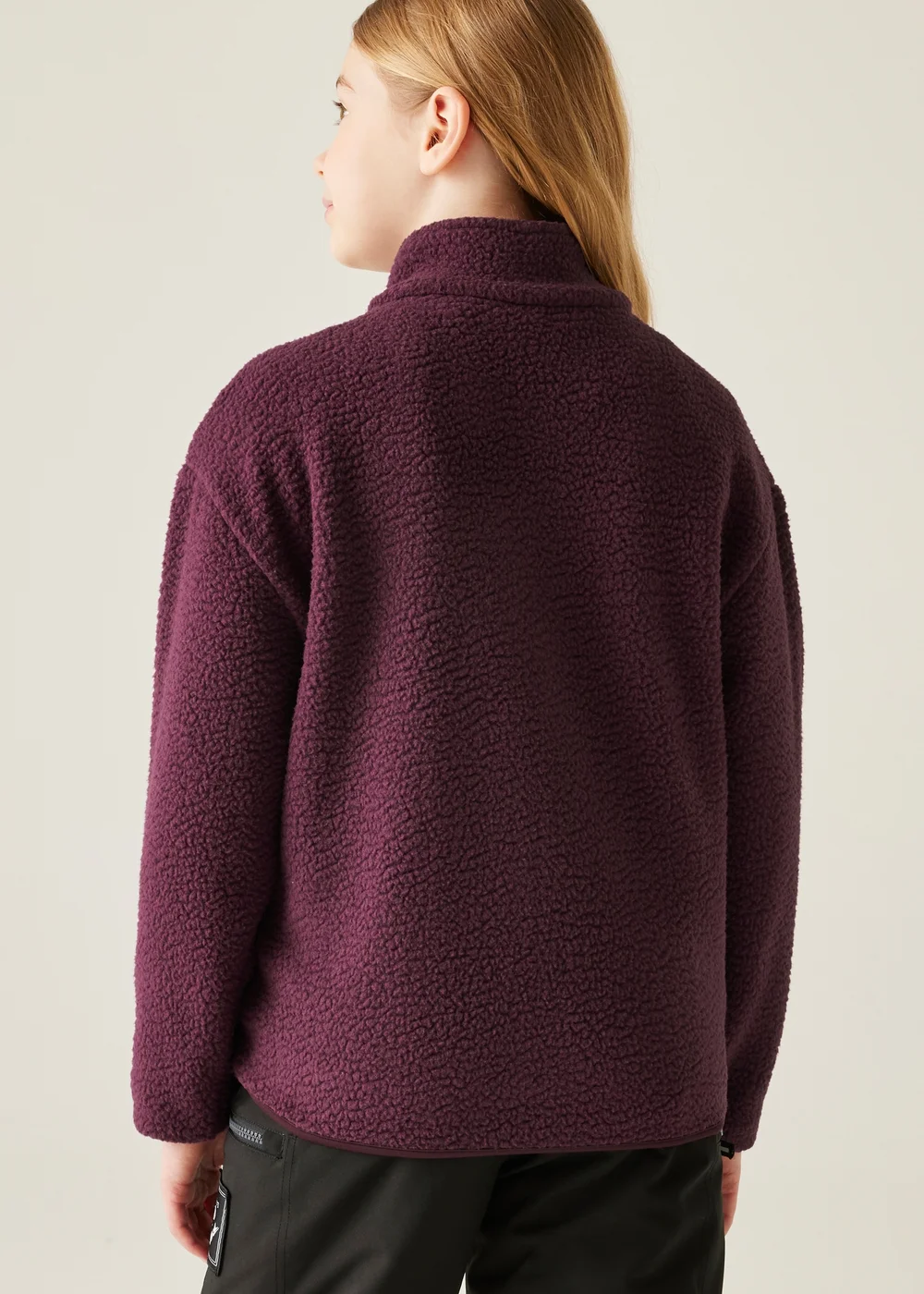 Dare2B Aubergine Kids' Zesty II Stretch Fleece (3-16yrs) - Age 11-12 Years Image 2