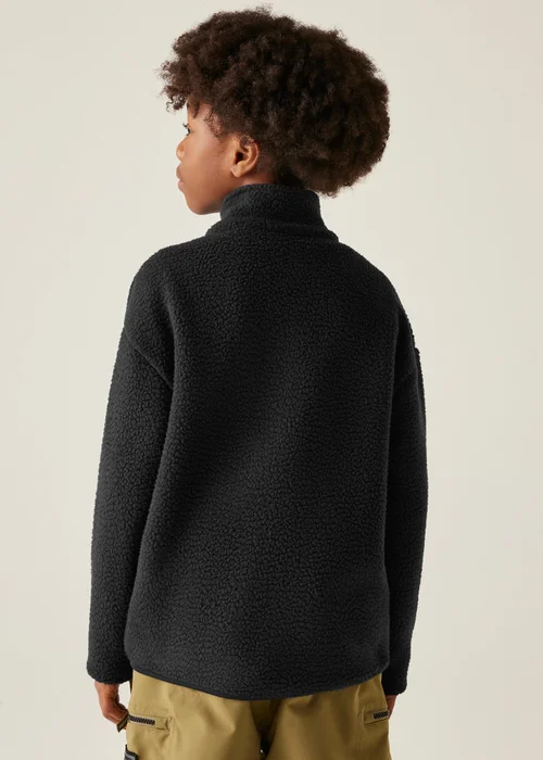 Dare2B Black Kids' Zesty II Stretch Fleece (3-16yrs) - Age 3-4 Years Image 2