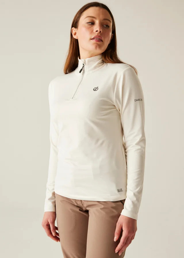 Dare 2b Warm Cream Lowline II Core Stretch Lightweight Midlayer