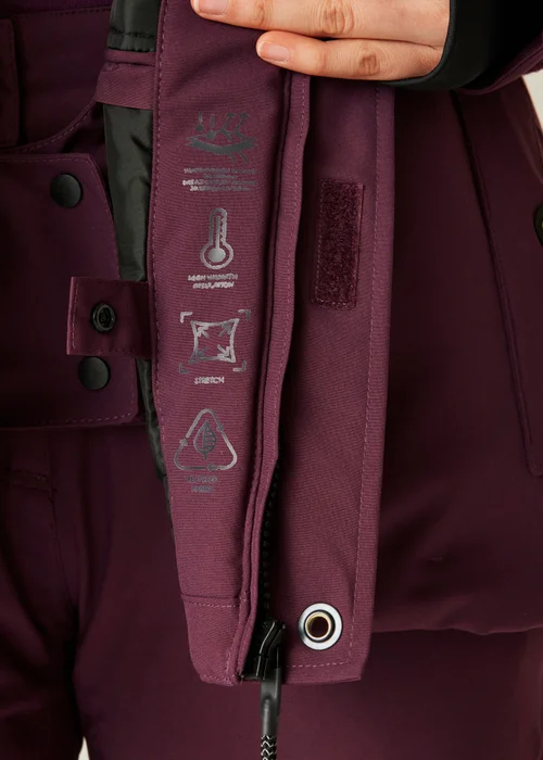 Dare 2b Aubergine Women's Ski Life Waterproof Jacket - 12 Image 4