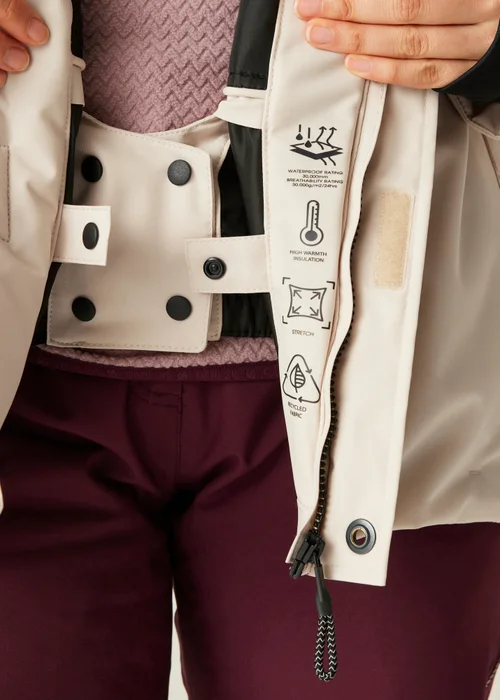 Dare 2b Light Grey Ski Life Waterproof Jacket - 16 Image 4