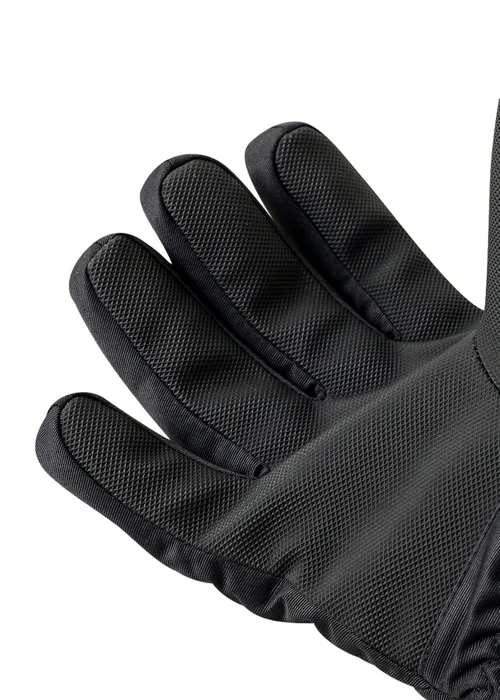 Dare2B Black Kids' Glacier Waterproof Gloves (4-13yrs) - Age 4-5 Years Image 2