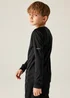 Dare2B Black Kids' Elate III Lightweight Base Layer (3-16yrs) - Age 11-12 Years Image 2