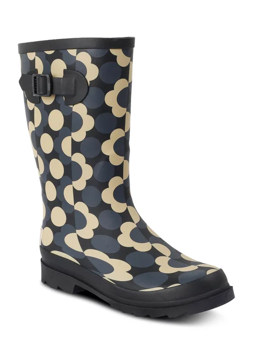 Regatta Black Women's Orla Quarter Durable Wellies - Size 3 Image 3