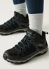 Regatta Black/ Blue Edgepoint IV Mid Waterproof Boots - Size 3 Image 1