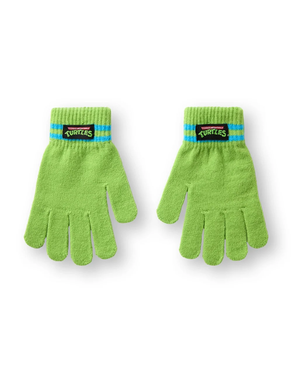 Teenage Mutant Ninja Turtles Boys Green Beanie & Gloves Set (One Size) - One Size Image 2