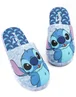 Disney Blue Lilo & Stitch Mule Slippers - Size 5-6 Image 1