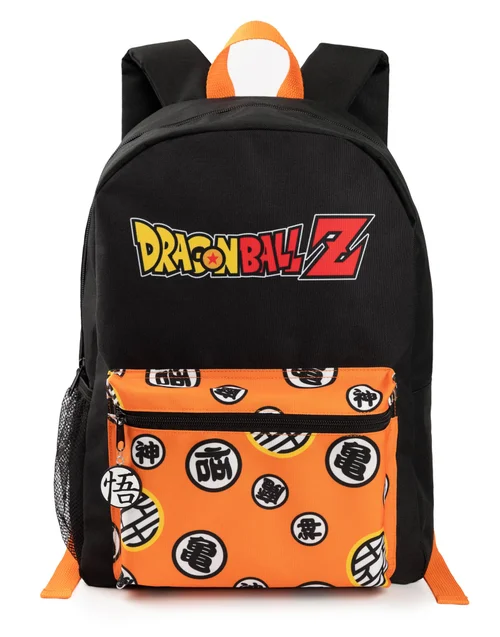 Dragon Ball Z Kids Blue Front Printed Backpack - One Size Image 1