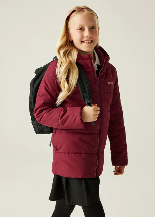 Regatta Ruby Kids' Halkner Reflective Jacket (3-16yrs) - Age 11-12 Years Image 1