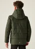 Regatta Forest Green Kids' Halkner Reflective Jacket (3-16yrs) - Age 3-4 Years Image 2