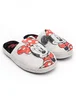 Disney Grey Minnie Mouse Sketch Placement Print Mule Slippers - Size 3-4 Image 2