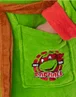 Teenage Mutant Ninja Turtles Green Hooded Bathrobe - Large Image 3