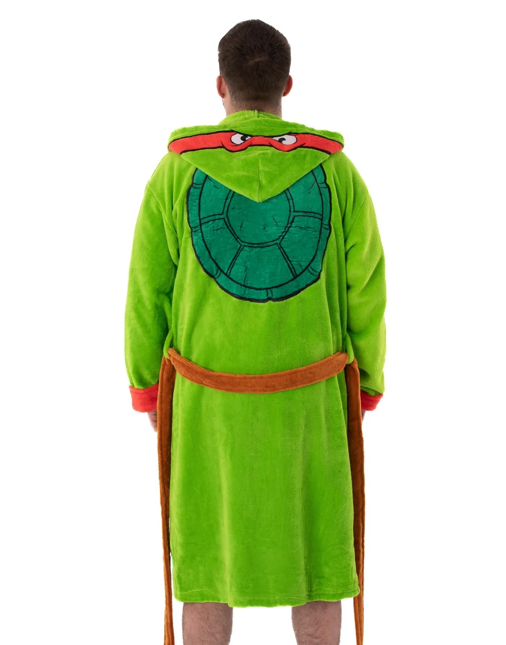 Teenage Mutant Ninja Turtles Green Hooded Bathrobe - Large Image 2