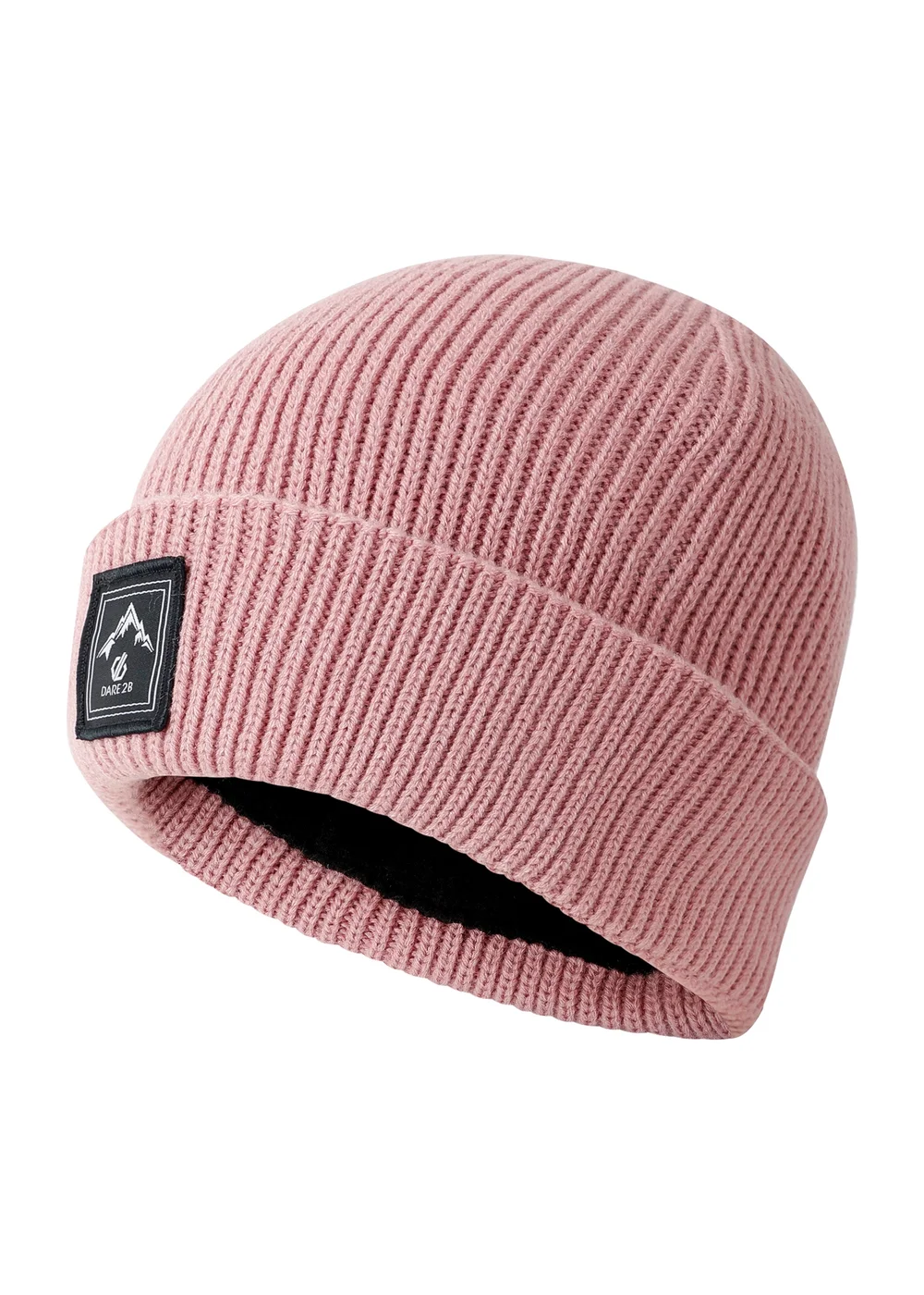 Dare2B Dusty Pink Rider Beanie - One Size Image 1
