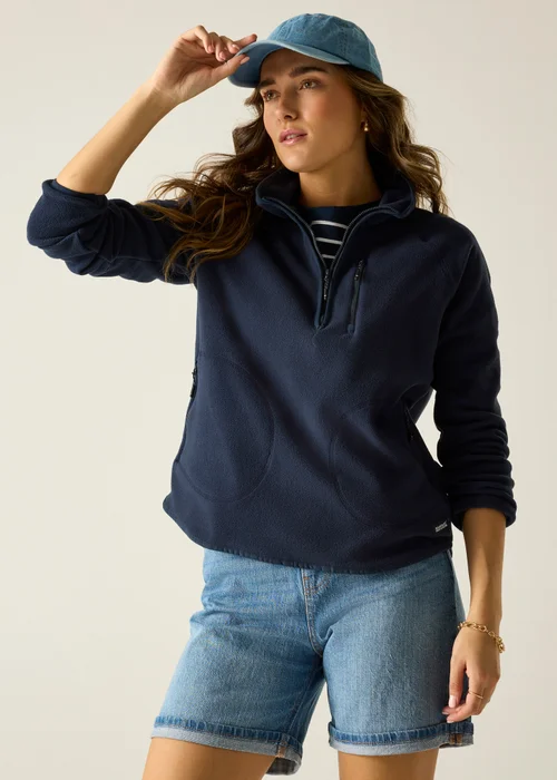 Regatta Navy Frankie Half Zip Fleece - 14 Image 1