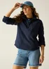 Regatta Navy Frankie Half Zip Fleece - 14 Image 1