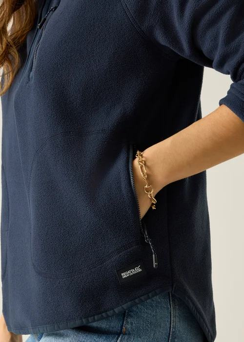 Regatta Navy Frankie Half Zip Fleece - 14 Image 6