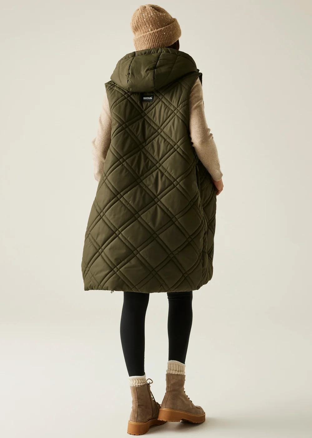 Regatta Khaki Rurietta Longer Length Lightweight Bodywarmer - 12 Image 2