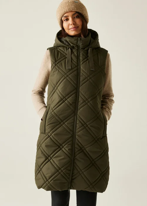 Regatta Khaki Rurietta Longer Length Lightweight Bodywarmer - 12 Image 4