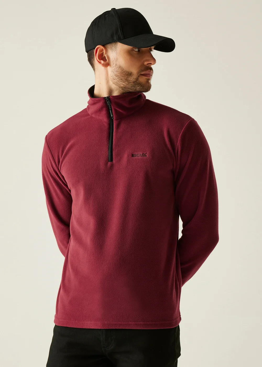 Regatta Burgandy Thompson Durable Fleece - 4XL Image 1