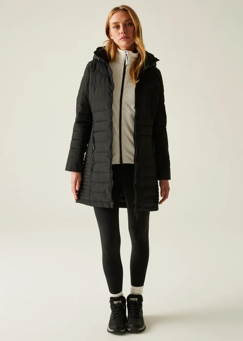 Regatta Black Andria Water Repellent Jacket - 22 Image 3