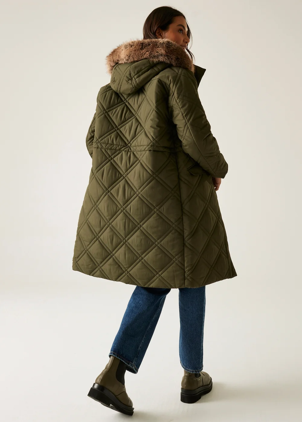 Regatta Khaki Freyla Durable Jacket - 16 Image 2