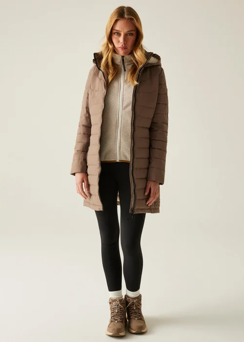 Regatta Mocha Andria Water Repellent Jacket - 10 Image 3