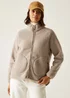 Regatta Mocha Frankie Borg Full Zip Fleece - 16 Image 1