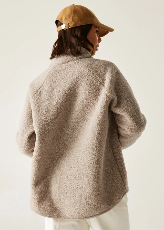 Regatta Mocha Frankie Borg Full Zip Fleece