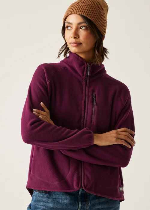 Regatta Aubergine Frankie Full Zip Lightweight Fleece - 18 Image 1