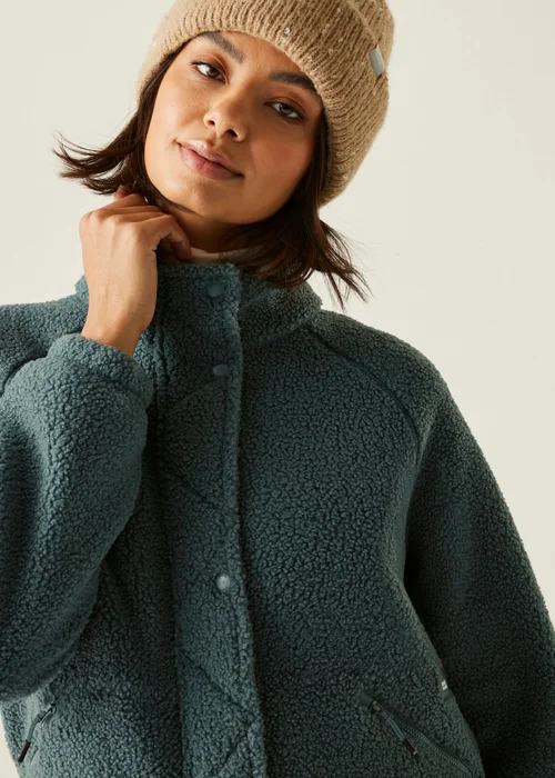 Regatta Forest Green Emilica Borg Fleece - 20 Image 4