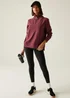 Regatta Aubergine Demmi Half Zip Fleece - 20 Image 3
