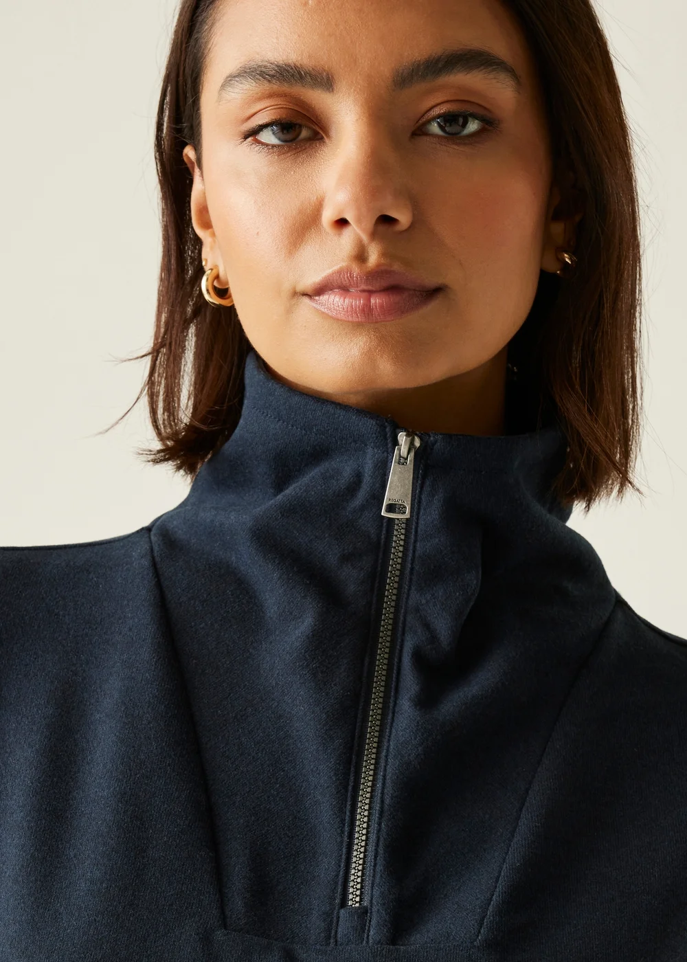 Regatta Ink Demmi Half Zip Fleece - 10 Image 4