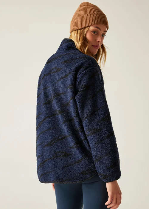 Regatta Ink Abstract Print Frankie Borg Half Zip Fleece - 10 Image 2