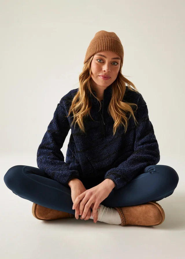 Regatta Ink Abstract Print Frankie Borg Half Zip Fleece