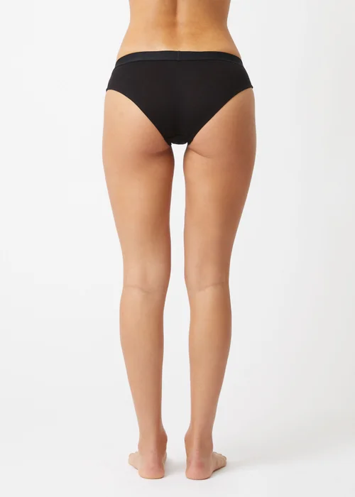 French Connection Black Cotton Ladies Briefs 7 Pack - XS Image 3