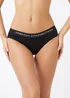 French Connection Black Cotton Ladies Briefs 7 Pack - XS Image 4