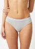 French Connection White Cotton Ladies Briefs 7 Pack - M Image 4