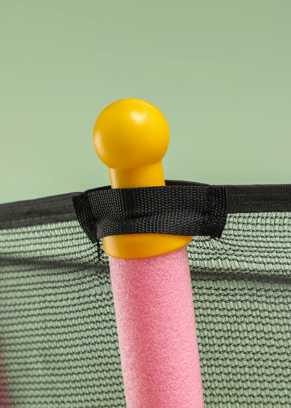 HOMCOM Pink 5.4FT Kids Trampoline With Enclosure Indoor Outdoor - One Size Image 6