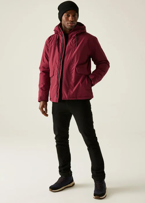 Regatta Burgandy Sterlings Waterproof Insulated Jacket - 3XL Image 3