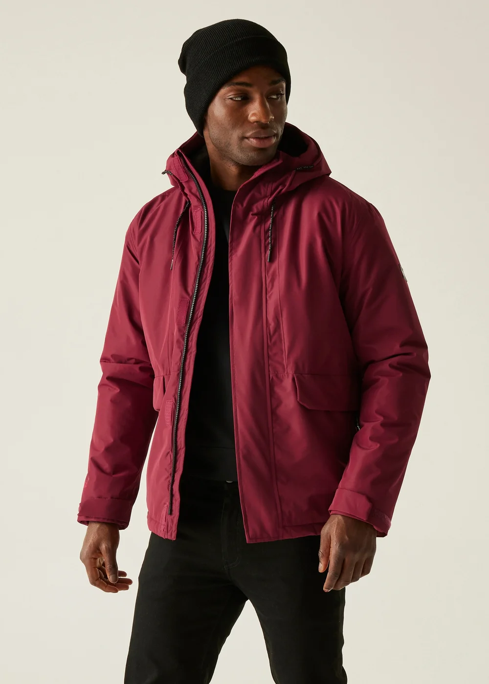 Regatta Burgandy Sterlings Waterproof Insulated Jacket - 3XL Image 1