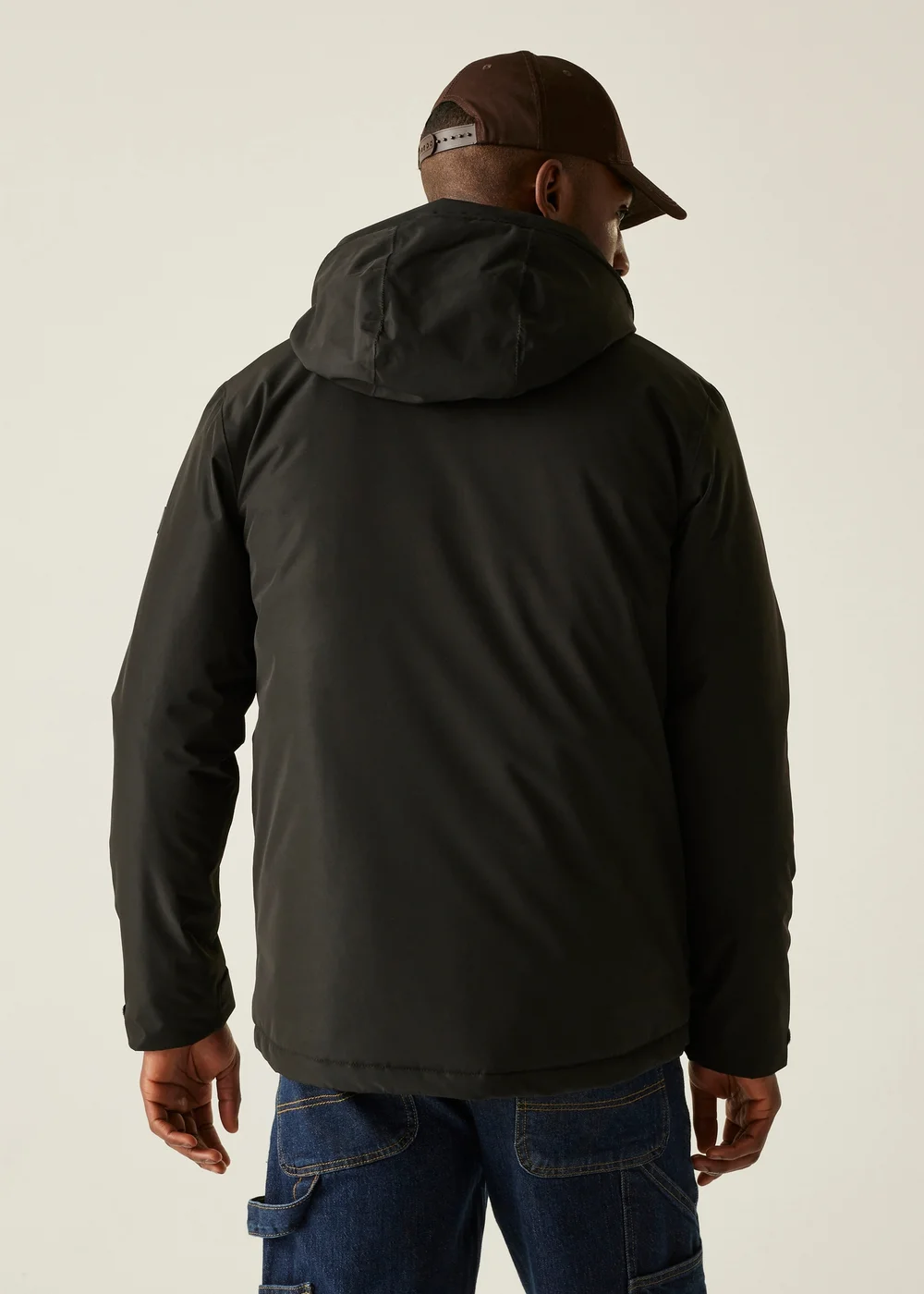 Regatta Black Sterlings Waterproof Insulated Jacket - M Image 2