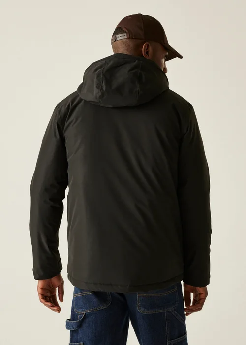 Regatta Black Sterlings Waterproof Insulated Jacket - M Image 2