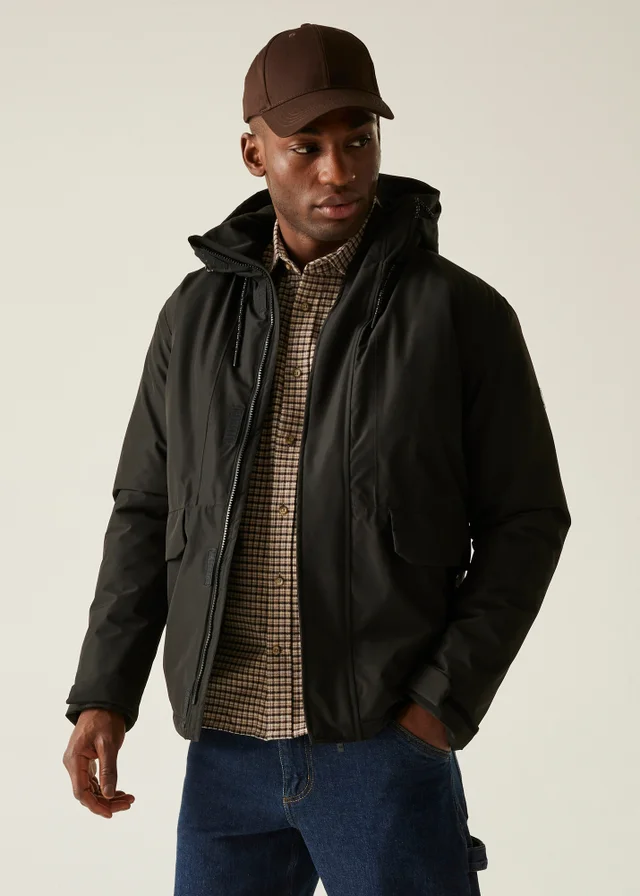 Regatta Black Sterlings Waterproof Insulated Jacket