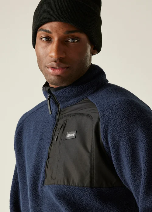 Regatta Ink Frankie Borg Half Zip Stretch Fleece - S Image 4